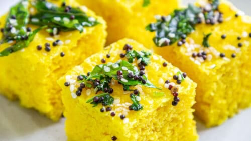 Fluffy dhokra recipe
