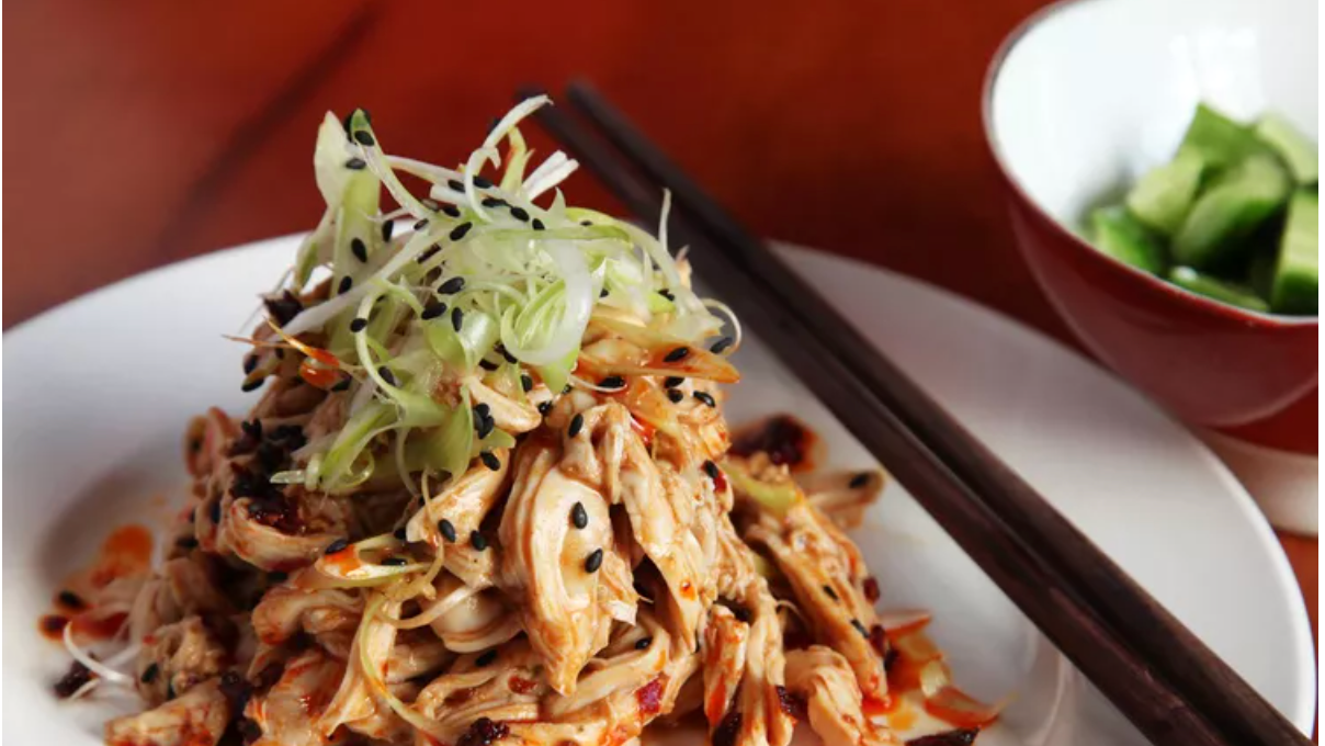 Bang Bang Ji Si (Hot and Numbing Sichuan Chicken Salad)